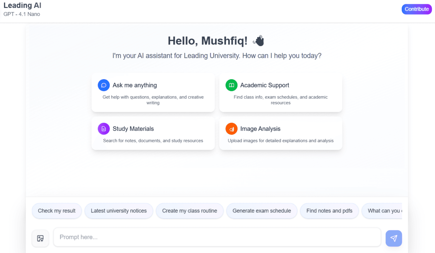 LeadingAI: AI-Powered Agentic Chatbot 2